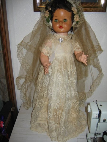 Rare Ideal Bride Walker Doll